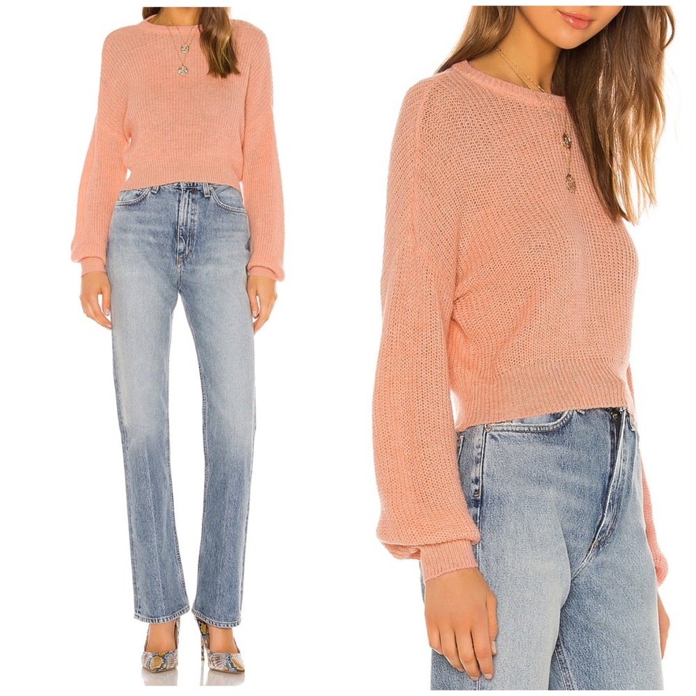 Cupcakes & Cashmere Light Sweater Orange Sweater